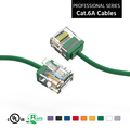 Bestlink Netware CAT6A UTP Super-Slim Ethernet Network Cable 32AWG- 7ft- Green 100297GN